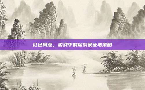 红色寓意，游戏中的深刻象征与策略