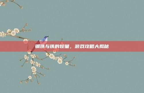 钢铁与铁的较量，游戏攻略大揭秘