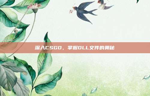 深入CSGO，掌握DLL文件的奥秘