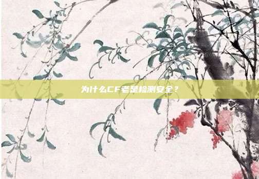 为什么CF老是检测安全？