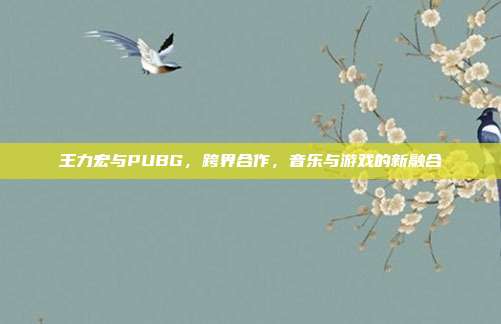 王力宏与PUBG，跨界合作，音乐与游戏的新融合
