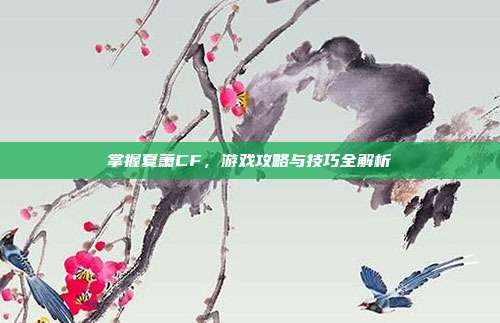 掌握夏萧CF，游戏攻略与技巧全解析