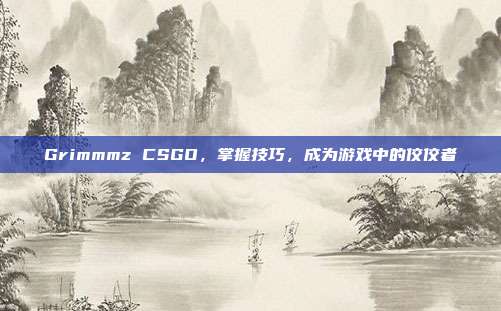 Grimmmz CSGO,掌握技巧,成为游戏中的佼佼者