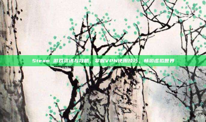 Steam 游戏资讯与攻略，掌握VPN使用技巧，畅游虚拟世界