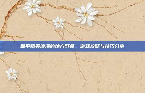 和平精英浪漫的地方野餐，游戏攻略与技巧分享