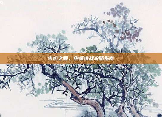 火焰之舞,终极挑战攻略指南
