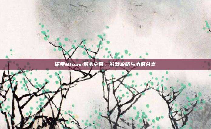 探索Steam禁密空间，游戏攻略与心得分享