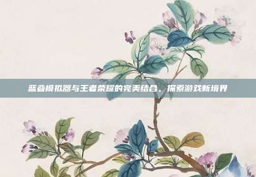 蓝叠模拟器与王者荣耀的完美结合，探索游戏新境界