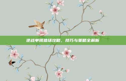 逆战单挑猎场攻略,技巧与策略全解析