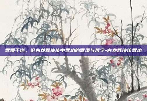 武藏于道,论古龙群侠传中武功的意境与哲学-古龙群侠传武功