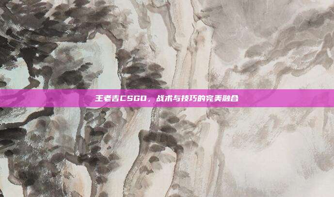 王老吉CSGO,战术与技巧的完美融合