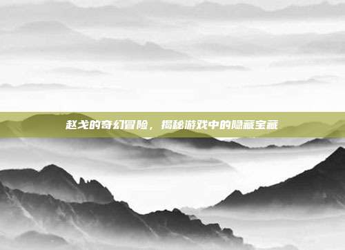 赵戈的奇幻冒险，揭秘游戏中的隐藏宝藏