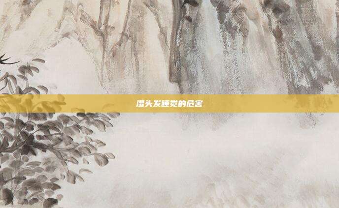 湿头发睡觉的危害