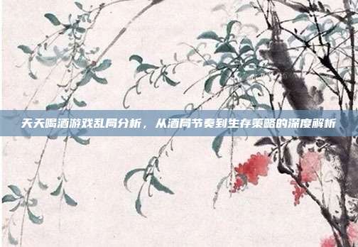 天天喝酒游戏乱局分析，从酒局节奏到生存策略的深度解析