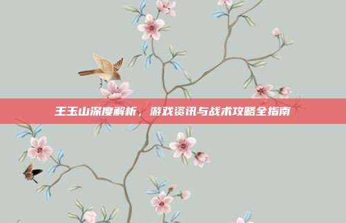 王玉山深度解析,游戏资讯与战术攻略全指南