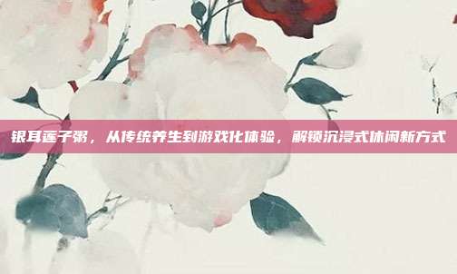 银耳莲子粥，从传统养生到游戏化体验，解锁沉浸式休闲新方式