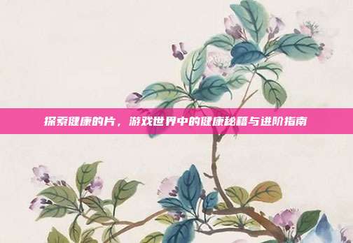探索健康的片，游戏世界中的健康秘籍与进阶指南