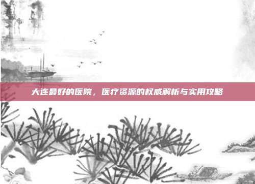 大连最好的医院，医疗资源的权威解析与实用攻略