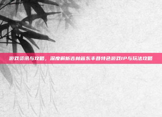游戏资讯与攻略，深度解析吉林省东丰县特色游戏IP与玩法攻略