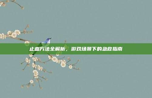 止血方法全解析，游戏场景下的急救指南