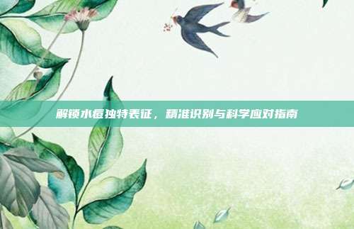 解锁水痘独特表征，精准识别与科学应对指南