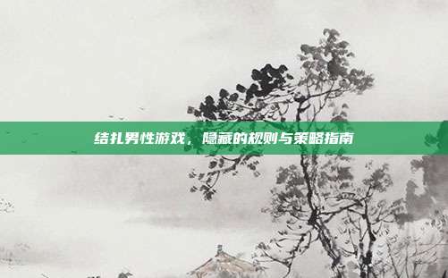 结扎男性游戏，隐藏的规则与策略指南
