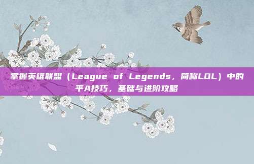 掌握英雄联盟(League of Legends,简称LOL)中的平A技巧,基础与进阶攻略