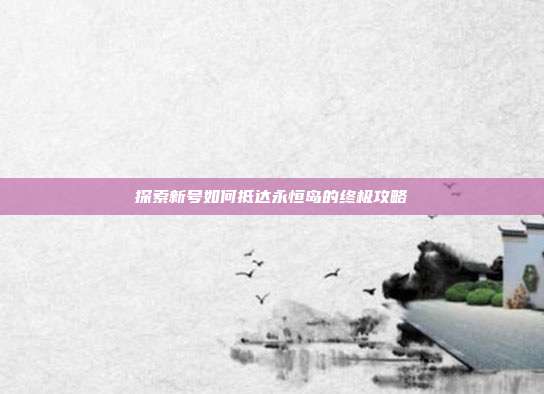 探索新号如何抵达永恒岛的终极攻略
