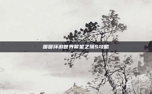 暖暖环游世界繁星之境S攻略