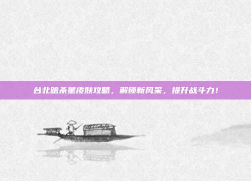 台北暗杀星皮肤攻略,解锁新风采,提升战斗力!