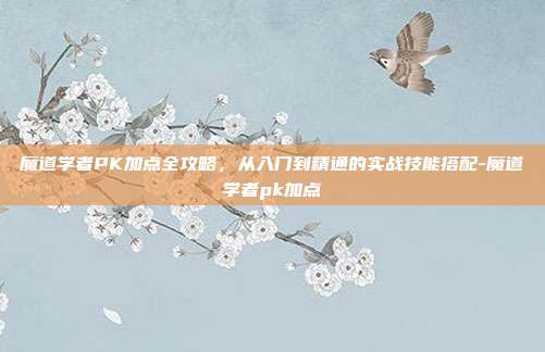 魔道学者PK加点全攻略，从入门到精通的实战技能搭配-魔道学者pk加点