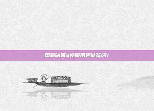 国服暗黑3停服后还能玩吗？