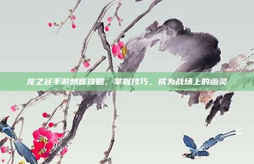 龙之谷手游刺客攻略，掌握技巧，成为战场上的幽灵