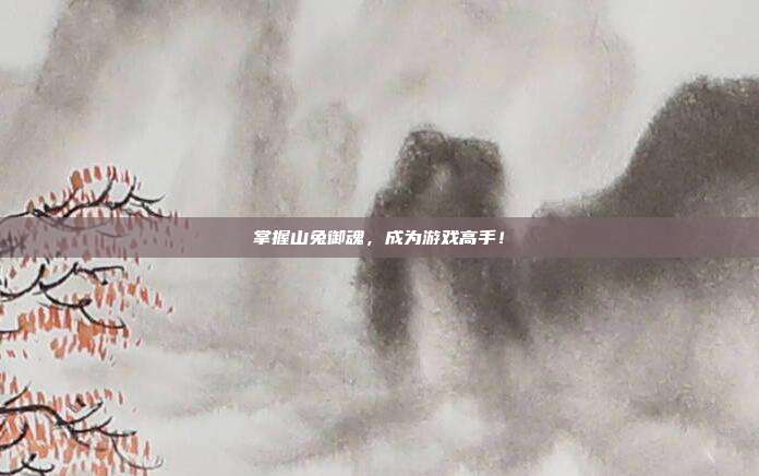 掌握山兔御魂，成为游戏高手！