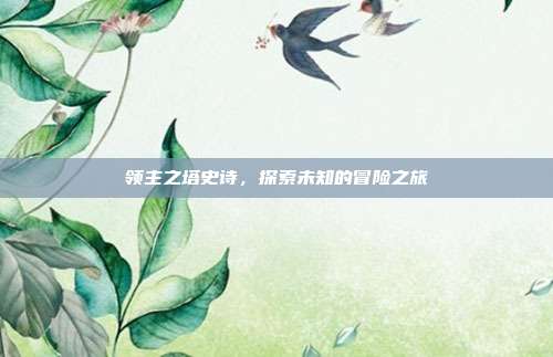 领主之塔史诗，探索未知的冒险之旅