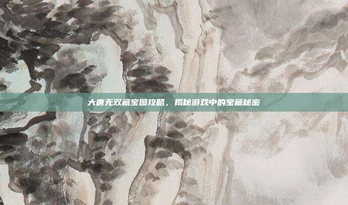 大唐无双藏宝图攻略，揭秘游戏中的宝藏秘密
