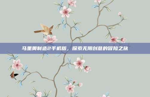 马里奥制造2手机版，探索无限创意的冒险之旅
