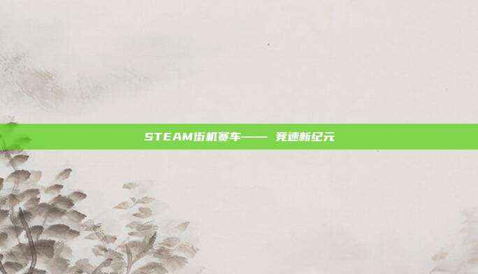 STEAM街机赛车—— 竞速新纪元