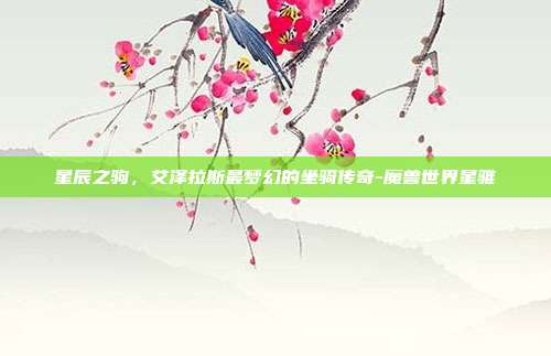 星辰之驹，艾泽拉斯最梦幻的坐骑传奇-魔兽世界星骓