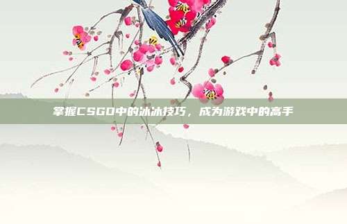 掌握CSGO中的冰冰技巧,成为游戏中的高手