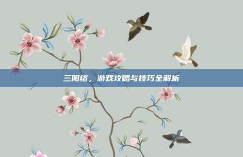 三阳络，游戏攻略与技巧全解析