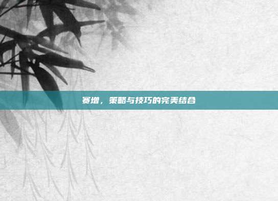 赛增，策略与技巧的完美结合