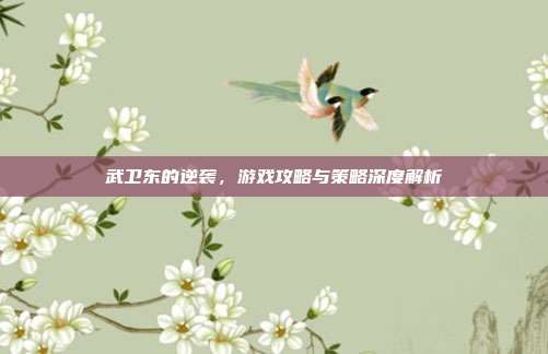 武卫东的逆袭，游戏攻略与策略深度解析