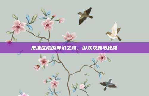 秦淮医院的奇幻之旅，游戏攻略与秘籍