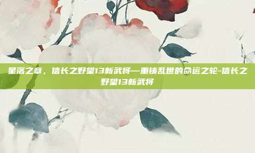 星落之章,信长之野望13新武将—重铸乱世的命运之轮-信长之野望13新武将