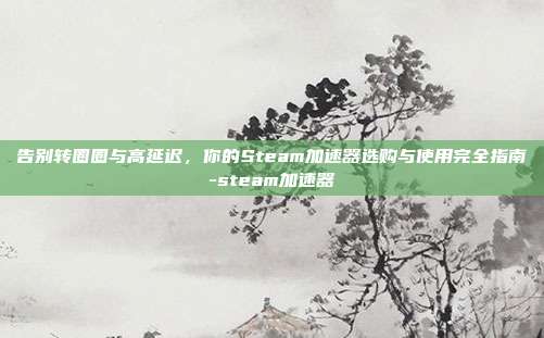 告别转圈圈与高延迟，你的Steam加速器选购与使用完全指南-steam加速器